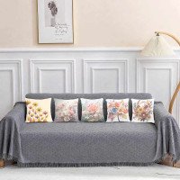 Cushion Cover All size | Cushion Fabric Change Option | Pack of 5 Home Decore Cushion Covers Only no Filler include