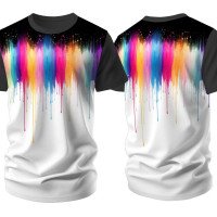 Mens Tshirt Polyester Fabric | kids Sizes Tee Available | Polyester Fabric Change Option 