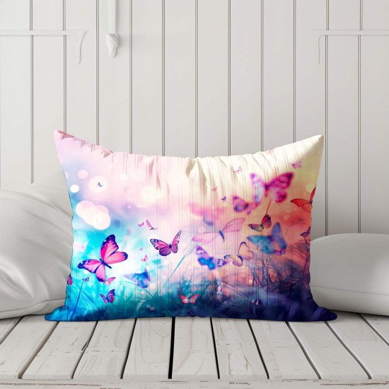 Cushion pillow Cover | Fabric Change Option | Polyester, Velvet Fabric |Dual side Printed