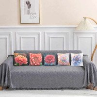 Cushion Cover All size | Cushion Fabric Change Option | Pack of 5 Home Decore Cushion Covers Only no Filler include
