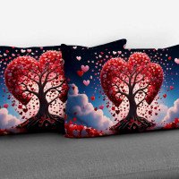 Cushion pillow Cover | Fabric Change Option | Polyester, Velvet Fabric |Dual side Printed
