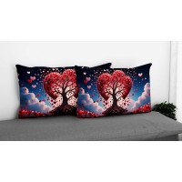 Cushion pillow Cover | Fabric Change Option | Polyester, Velvet Fabric |Dual side Printed
