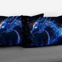 Cushion pillow Cover | Fabric Change Option | Polyester, Velvet Fabric |Dual side Printed