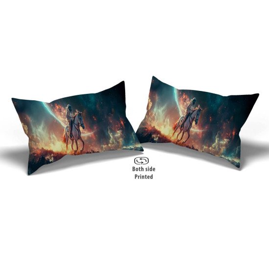 Cushion pillow Cover | Fabric Change Option | Polyester, Velvet Fabric |Dual side Printed