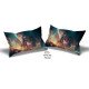 Cushion pillow Cover | Fabric Change Option | Polyester, Velvet Fabric |Dual side Printed