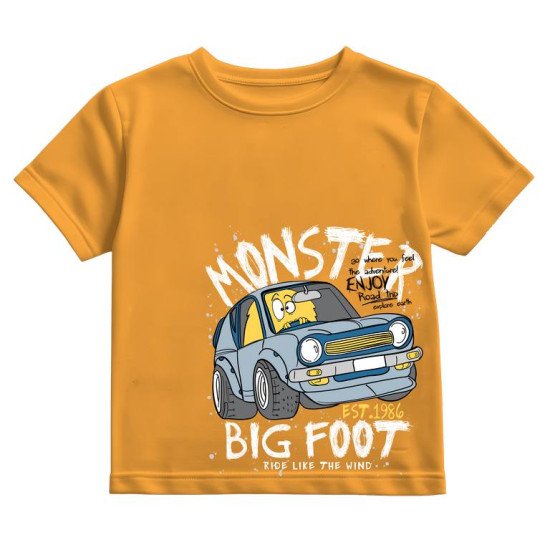 Kids Pure Cotton Bio wash T-shirt - style no C3