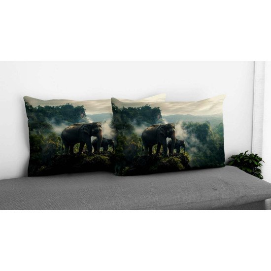 Cushion pillow Cover | Fabric Change Option | Polyester, Velvet Fabric |Dual side Printed