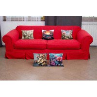 Cushion Cover All size | Cushion Fabric Change Option | Pack of 5 Home Decore Cushion Covers Only no Filler include