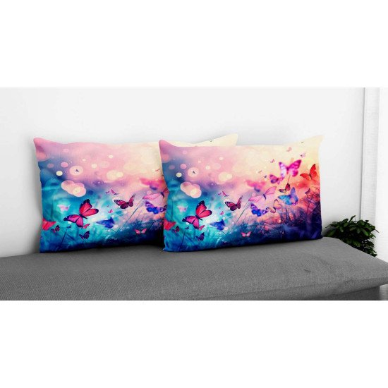 Cushion pillow Cover | Fabric Change Option | Polyester, Velvet Fabric |Dual side Printed