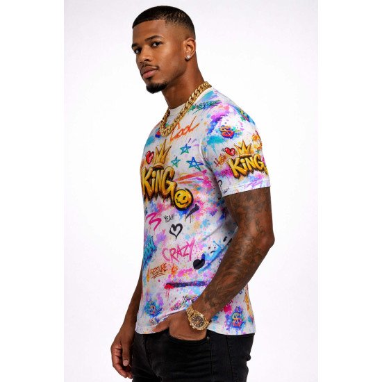Mens Tshirt Polyester Fabric | kids Sizes Tee Available | Polyester Fabric Change Option 