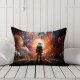 Cushion pillow Cover | Fabric Change Option | Polyester, Velvet Fabric |Dual side Printed