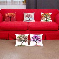 Cushion Cover All size | Cushion Fabric Change Option | Pack of 5 Home Decore Cushion Covers Only no Filler include