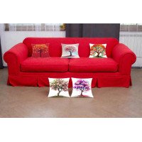 Cushion Cover All size | Cushion Fabric Change Option | Pack of 5 Home Decore Cushion Covers Only no Filler include