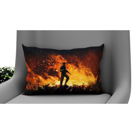 Cushion pillow Cover | Fabric Change Option | Polyester, Velvet Fabric |Dual side Printed