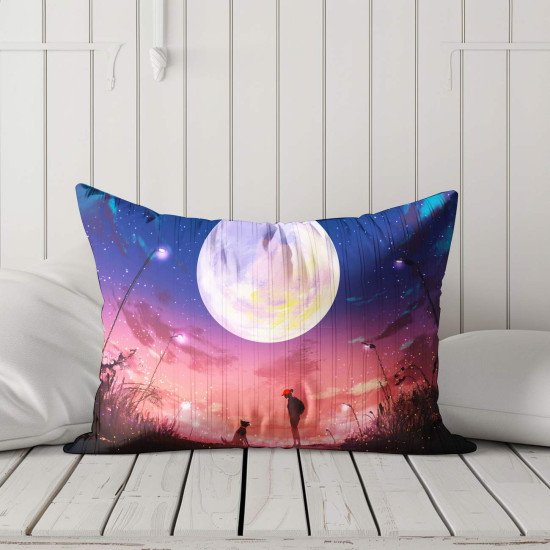 Cushion pillow Cover | Fabric Change Option | Polyester, Velvet Fabric |Dual side Printed