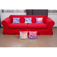 Cushion Cover All size | Cushion Fabric Change Option | Pack of 5 Home Decore Cushion Covers Only no Filler include
