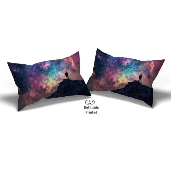 Cushion pillow Cover | Fabric Change Option | Polyester, Velvet Fabric |Dual side Printed