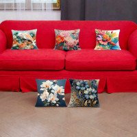 Cushion Cover All size | Cushion Fabric Change Option | Pack of 5 Home Decore Cushion Covers Only no Filler include