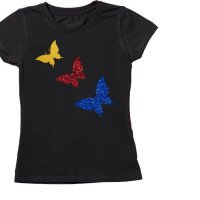 Girls  Pure Cotton Bio washed T-shirt | Style No. GL-DT161