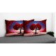 Cushion pillow Cover | Fabric Change Option | Polyester, Velvet Fabric |Dual side Printed