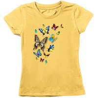 Girls  Pure Cotton Bio washed T-shirt | Style No. GL-DT143
