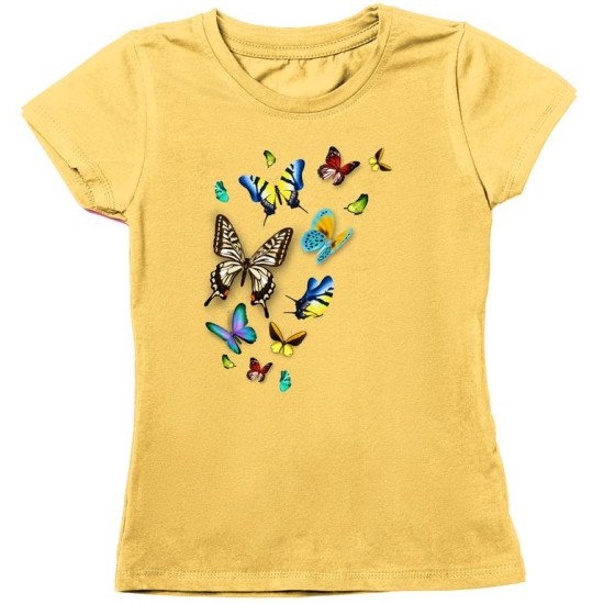 Girls  Pure Cotton Bio washed T-shirt | Style No. GL-DT143