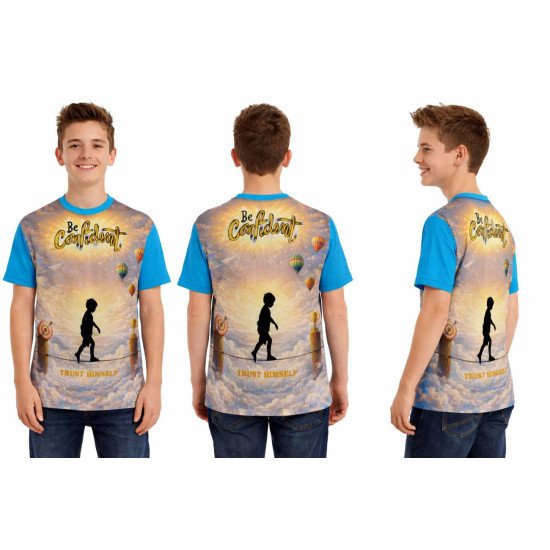 Mens Tshirt Polyester Fabric | kids Sizes Tee Available | Polyester Fabric Change Option 