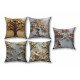 Cushion Cover All size | Cushion Fabric Change Option | Pack of 5 Home Decore Cushion Covers Only no Filler include