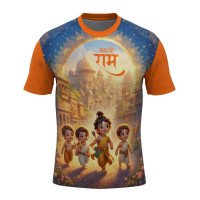 Mens Tshirt Polyester Fabric | kids Sizes Tee Available | Polyester Fabric Change Option 