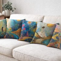 Cushion Cover All size | Cushion Fabric Change Option | Pack of 5 Home Decore Cushion Covers Only no Filler include