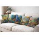 Cushion Cover All size | Cushion Fabric Change Option | Pack of 5 Home Decore Cushion Covers Only no Filler include