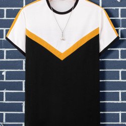 BOYS AND GIRLS COLOR BLOCK TSHIRT 
