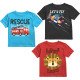 KIDS TSHIRT PACK OF 3 FABRIC COTTON BLEND , QUALITY TSHIRT FOR DAILY USE 