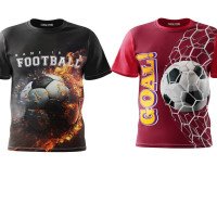 Boys Full Print Combo Pack of 2 T-shirt 