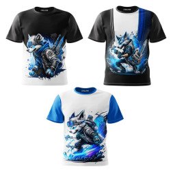 Boys Full Print Combo Pack of 3 T-shirt 