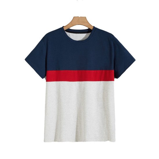 BOYS AND GIRLS COLOR BLOCK TSHIRT 