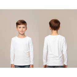 Boys and Girls full sleeve customized print T-shirt