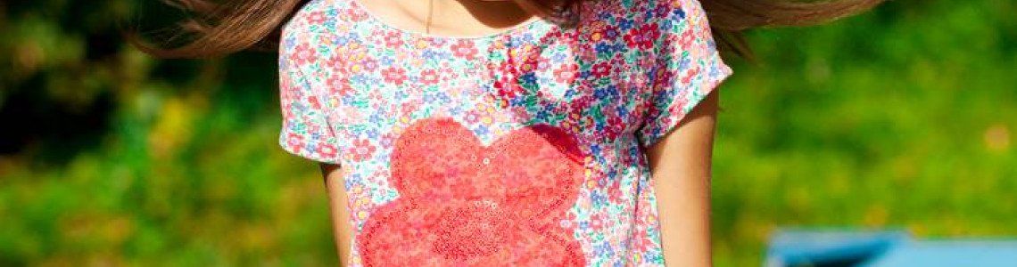 Girls Full Print Tshirt and Tops