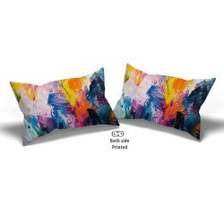Cushion pillow Cover | Fabric Change Option | Polyester, Velvet Fabric |Dual side Printed