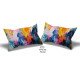 Cushion pillow Cover | Fabric Change Option | Polyester, Velvet Fabric |Dual side Printed