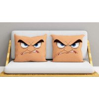 Face impression cushion covers 