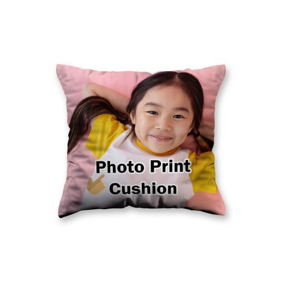 Full Customize Cushion Cover Front side print only 