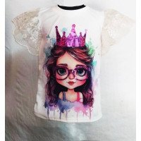 Girls T-Shirt front full print