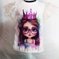 Girls T-Shirt front full print