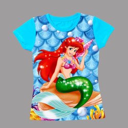 Girls T-Shirt front full print half and full sleeve