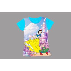 Girls T-Shirt front full print half and full sleeve