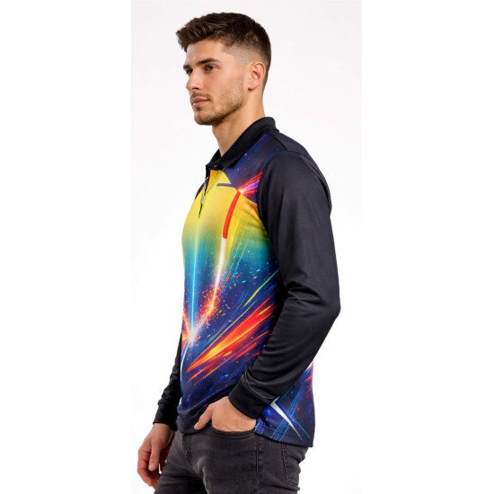 Customize Sports T-shirt  | Sport T-shirt With Fabric Change Option  | Special Print Effect Option