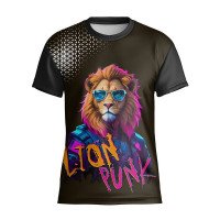 Mens Full Print Polyester T shirt