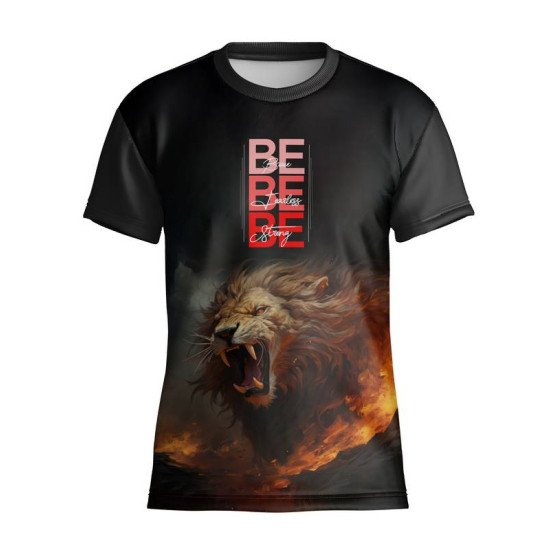 Mens Full Print Polyester T shirt