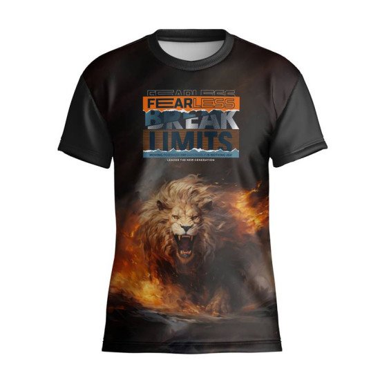 Mens Full Print Polyester T shirt